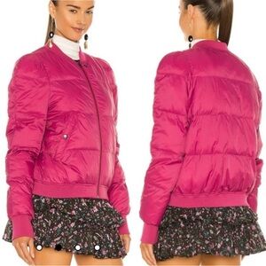 Isabel Marant‎ Etoile Cody Puffer Jacket in Raspberry 36 / Small / 4US